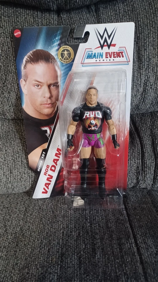 WWE Main Event Series #151 ROB VAN DAM 6.5" Action Figure (2024 Mattel) #JCV29