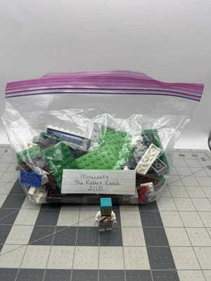 LEGO Minecraft: The Rabbit Ranch (21181) Incomplete - Image 1 of 4