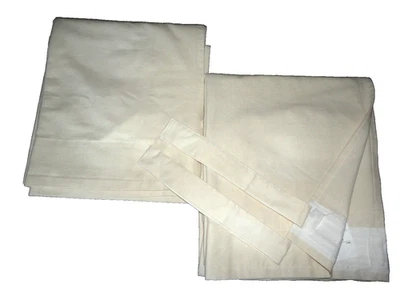 IKEA LENDA BEIGE/CREMA (2) VARILLA CORTINAS PANELES 55X98 LAZOS Foto 1 de 4