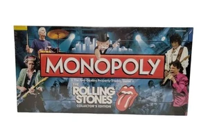 The Rolling Stones Monopoly Gioco Edizione da Collezione 2010 Nuovo Sigillato - Foto 1 di 3