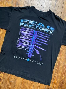 Fear Factory 95' Demanufacture Kurzarm T-SHIRT VOLLE GRÖSSE S-5XL - Bild 1 von 3