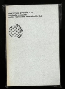 Studi sulla personalità Gia Vittorio Caprari Boringhieri 1977 - Picture 1 of 1