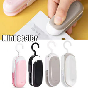Portable Mini Heat Sealer Sealing Machine Household Plastic Bag Cutter US