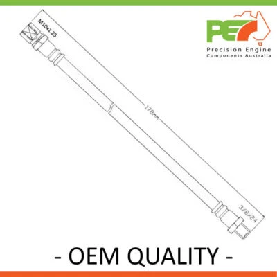 2 x новый * PROTX * гидравлический шланг - передние костюмы FIAT 124. 2D Cpe RWD. - Изображение 1 из 4