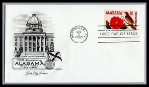 US FDC # 1375 6c Alabama Statehood Artmaster 1969, 9L880 - Picture 1 of 1