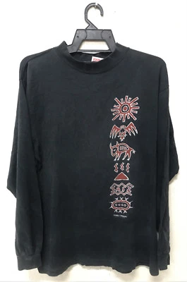 VINTAGE 1990 POWELL PERALTA STEVE SAIZ SKATEBOARD SKATE T-SHIRT PUNK ROCK  - Image 1 of 4