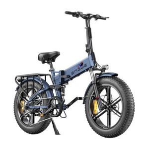 FAT BIKE ENGWE ENGINE PRO Blu 750w - 1000w 48v 16AH - Foto 1 di 12
