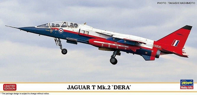 Hasegawa 2459 - 1/72 Jaguar T Mk 2 Dera - Nuovo - Immagine 1 di 1