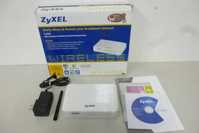 ZYXEL P-330W 54 Mbps 4-Port 10/100 Wireless G Router - Image 1 of 4