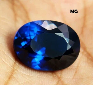 AAA Natürlich Makellos Ceylon Blau Spinell Lose Oval Schliff Edelstein 18.30 CT - Bild 1 von 6