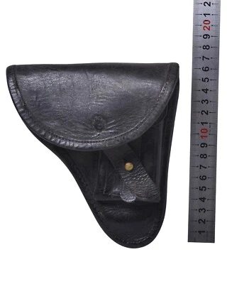 Black leather holster, for collection and decor - Image 1 of 4