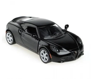 2013 Alfa Romeo 4C Diecast Model - 1:32 Scale Kinsmart 5" P/B - KT5366BK  - Picture 1 of 3