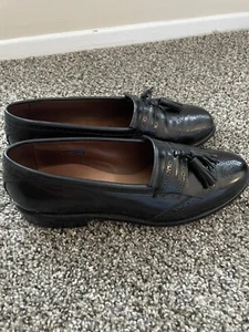 Allen Edmonds Bridgeton Leather Tassel Shoes Loafers Mens Size 10C - Picture 1 of 7