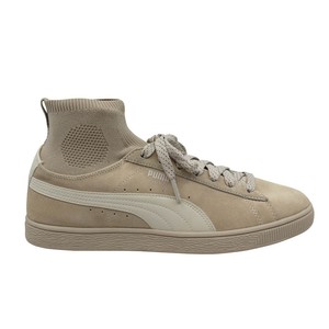 puma beige trainers