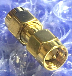 Connettore Adattatore SMA maschio – SMA maschio reverse - Foto 1 di 3