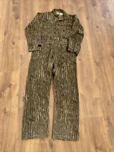 Vintage Walls Camo Camoflage Treebark Hunting Suit Coveralls Mens Sz Medium Vtg - Picture 1 of 7