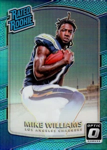 2017 Donruss Optic Aqua Prizm Parallel 174 Mike Williams RC 045/299 - Bild 1 von 1