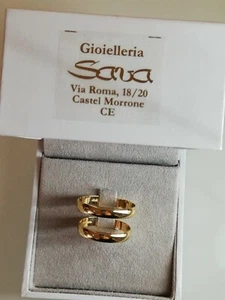 Fede classica SINGOLA grammi 3 larga in oro giallo 750 18 kt incisione omaggio - Foto 1 di 5
