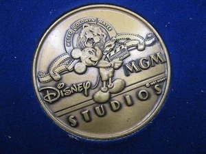 Vintage Walt Disney World Bronze Medallion, Rare, MGM Studios Opening! - Picture 1 of 5