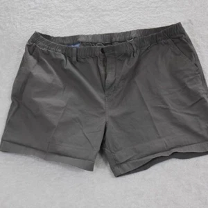 Chubbies Shorts Mens 3XL Gray Chino Preppy Beach Elastic Waist Flex - Picture 1 of 16