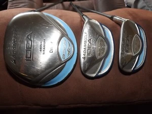 Adams Idea A3 OS Womens Driver 50g graph shaft with Mid & Long Boxer Hybrids 55g - Picture 1 of 24