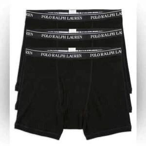 Calzoncillos boxer Polo Ralph Lauren negros 3pk talla 2X nuevos - Imagen 1 de 2