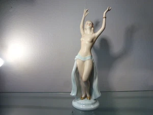 Wallendorf Porzellan Figuren Tänzerin-Diva-Vedette - Bild 1 von 12
