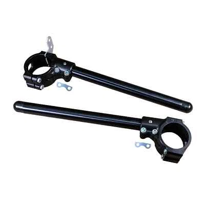 WOODCRAFT RACING KIT DE MANILLAR CLIPON DE 3 PIEZAS CON BARRAS NEGRAS - 50mm CERO OFFSET Foto 1 de 4