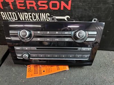 2017 BMW X3 AUTOMATIC A/C TEMPERATURE CLIMATE CONTROL - Image 1 of 4