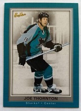 JOE THORNTON, 2005-06 UPPER DECK BEE HIVE HOCKEY #74