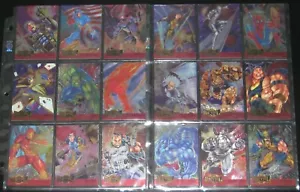 1995 Fleer Marvel Metallbasis Sammelkarten-Singles vervollständigen Ihr Set! - Bild 1 von 3