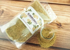 Holunderblüten Tee, Holunderblütentee, gut gesichtet, Flos Sambuci 300G - Bild 1 von 9