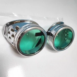 Jujutsu Kaisen Nanami Kento Transparent Visual Glasses Green Lens Sunglasse Prop - Picture 1 of 16