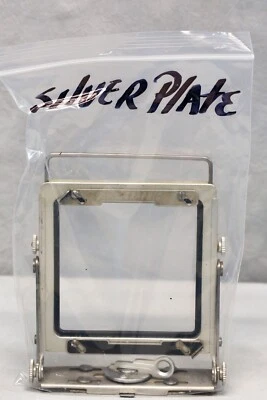 Graflex Crown Speed Graphic 4X5 Front Standard w/ Silver "Crown" Plate - Image 1 of 4