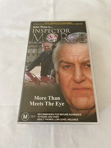 Inspector Morse - More Than Meets The Eye - 2 Episodes - 2 Tapes - Video VHS - Picture 1 of 1