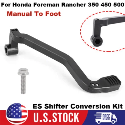 Palanca de cambios manual a pie para Honda Foreman Rancher 350 450 500 ES Foto 1 de 4
