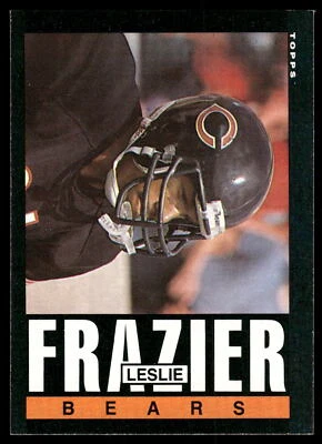 1985 Topps #27 Leslie Frazier Chicago Bears Football Card - Image 1 of 2