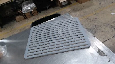 UsedLikeNew_OXO Good Grips Silicone Sink Mat - Large,Si_Silver_SzLARGE RECTANGLE - Image 1 of 4