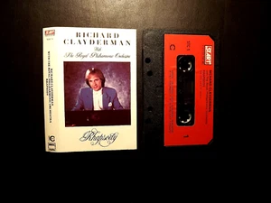 music cassette...Richard Clayderman with The R.P.O....Rhapsody.... - Picture 1 of 2