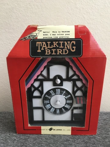 SK Japan Clock Talking Bird 1997 Cover