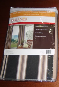 Parasol Indoor/Outdoor Capetown Stripe Panel Curtain Grommet Panel 52"x84" - Picture 1 of 3