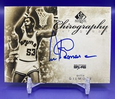 2008-09 Upper Deck SP Authentic Chirography On-Card Auto Artis Gilmore! HOF!