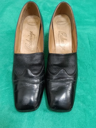 Scarpe eleganti tacco quadrato Balenciaga donna lettura dettagli e quadretti taglia e condimento