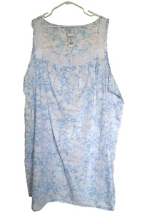 Vestido Croft & Barrow Intimates Talla Grande 4X Algodón Nuevo con Etiquetas - Imagen 1 de 3