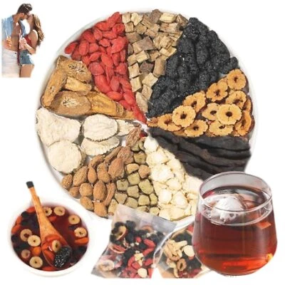 25PCS Ginseng six treasure tea Kidney tea liver tea red date tea kidney health - Image 1 of 4