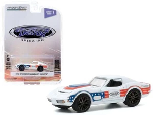 1972 Chevrolet Corvette "BFGoodrich" White with Red and Blue Stripes "Detroit Sp - Picture 1 of 1