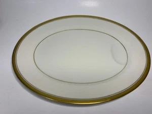 Haviland 11" Oval Dbl Vergoldeter Rand Servierplatte BERKELEY - Bild 1 von 10