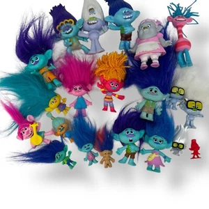 Lot of Hasbro Dreamworks Trolls Movie Figures & Dolls - Picture 1 of 5