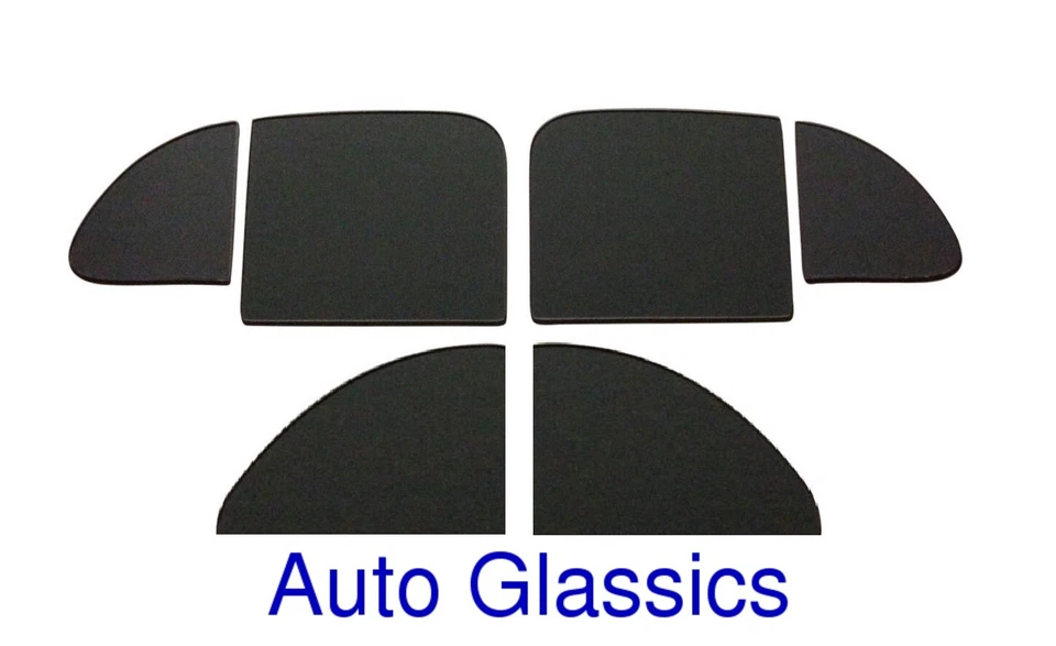 Cadillac Series 62 1952 convertible cupé conjunto de cristales laterales nuevo restauración ventanas Foto 1 de 2