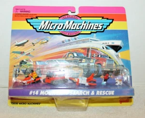 1995 Galoob Micro Machines #14 Mountain Search & Rescue - Unopened - Picture 1 of 3